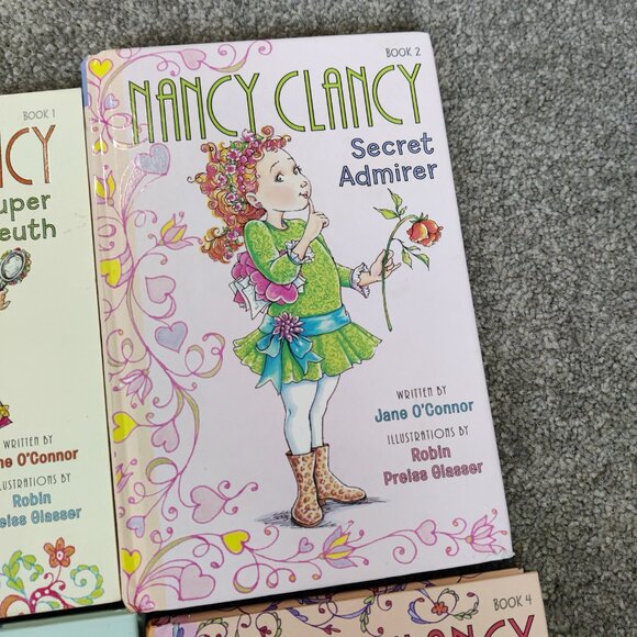 Nancy Clancy Kids Book Set of 4 Stories for Girls Daily Bedtime Reading Age 6-10 - Picture 3 of 11